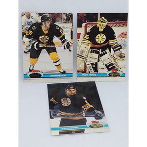 Topps Stadium Club The Sporting News NHL Boston Bruins Collectible Trading Cards